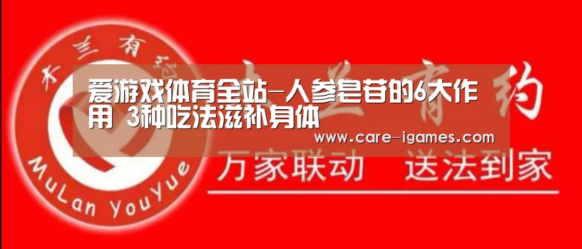 爱游戏体育全站-人参皂苷的6大作用 3种吃法滋补身体(图1)